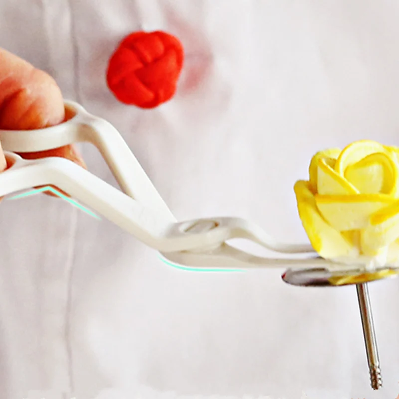 1 Set = 2pcs!Delicate Flower Lifter Scissor Sugarcraft Fondant Cake