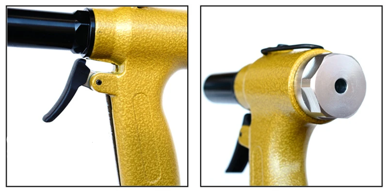 Borntun Пневматика клепальщик клепки тянуть Щипцы для наращивания волос пистолет для Заклёпки 2.4 мм 3.2 мм 4.0 мм 4.8 мм гидравлические воздуха