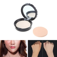 Пресс Порошок профессиональный контроль масла консилер красота лицо бронзаторы отбеливание