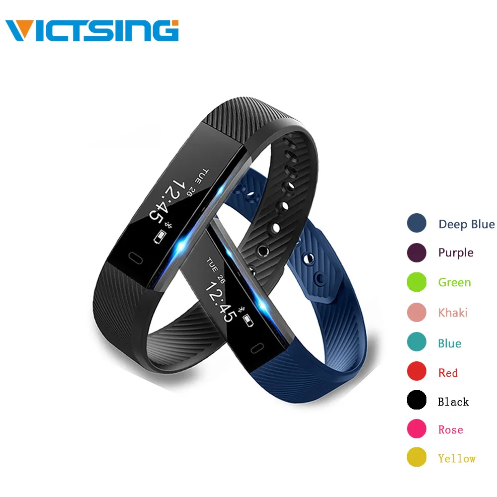 

VicTsing Smart Bracelet Fitness Tracker Watch Alarm Clock Smart Wristband Band Sport Sleep Monitor Smartband Waterproof IPX7