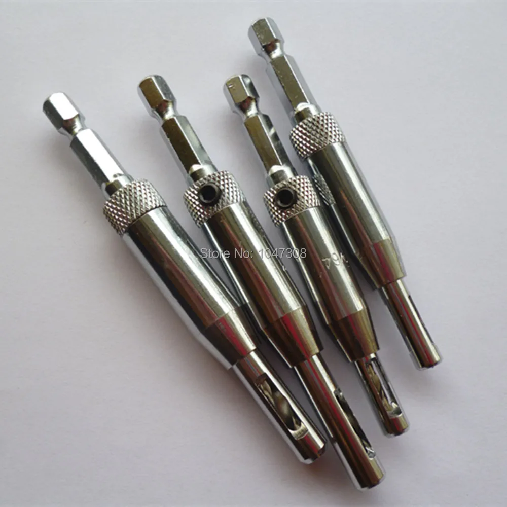 SELF CENTERING HINGE BIT WOODWORKING
