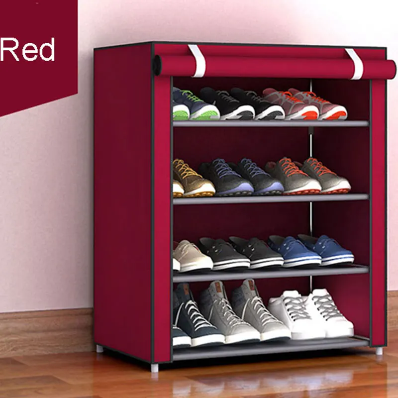 Non-woven Fabric Storage Shoe Rack Hallway Cabinet Organizer Holder 4/5/6 Layers Assemble Shoes Shelf DIY Home Furniture Non-woven Fabric Storage Shoe Rack Hallway Cabinet Organizer Holder 4/5/6 Layers Assemble Shoes Shelf DIY Home Furniture
