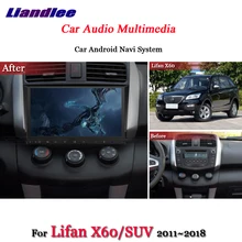 Liandlee автомобильная система Android для Lifan X60/SUV 2011~ радио видеокамера BT gps Navi Карта Навигация HD экран Мультимедиа без CD DVD