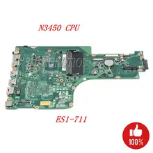 NOKOTION материнская плата для ноутбука acer aspire ES1-711 N3450 Материнская Плата ЦП DA0ZYLMB6C0 REV C NBMS211002 NB. MS211.002