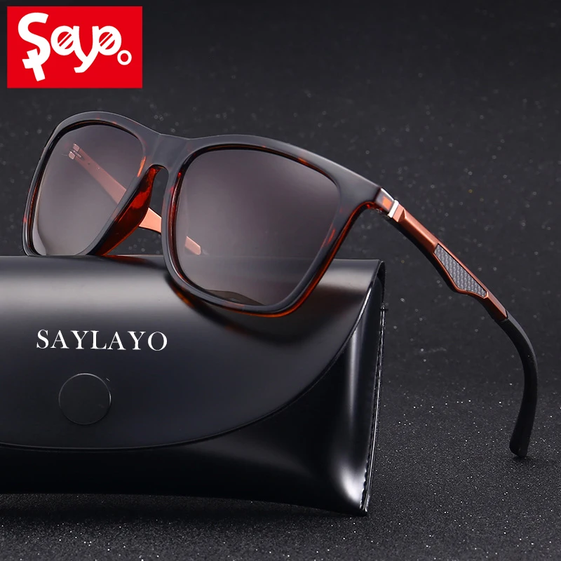 SAYLAYO новые винтажные Модные поляризованные солнцезащитные очки женские очки для вождения автомобиля защита UV400 ретро очки