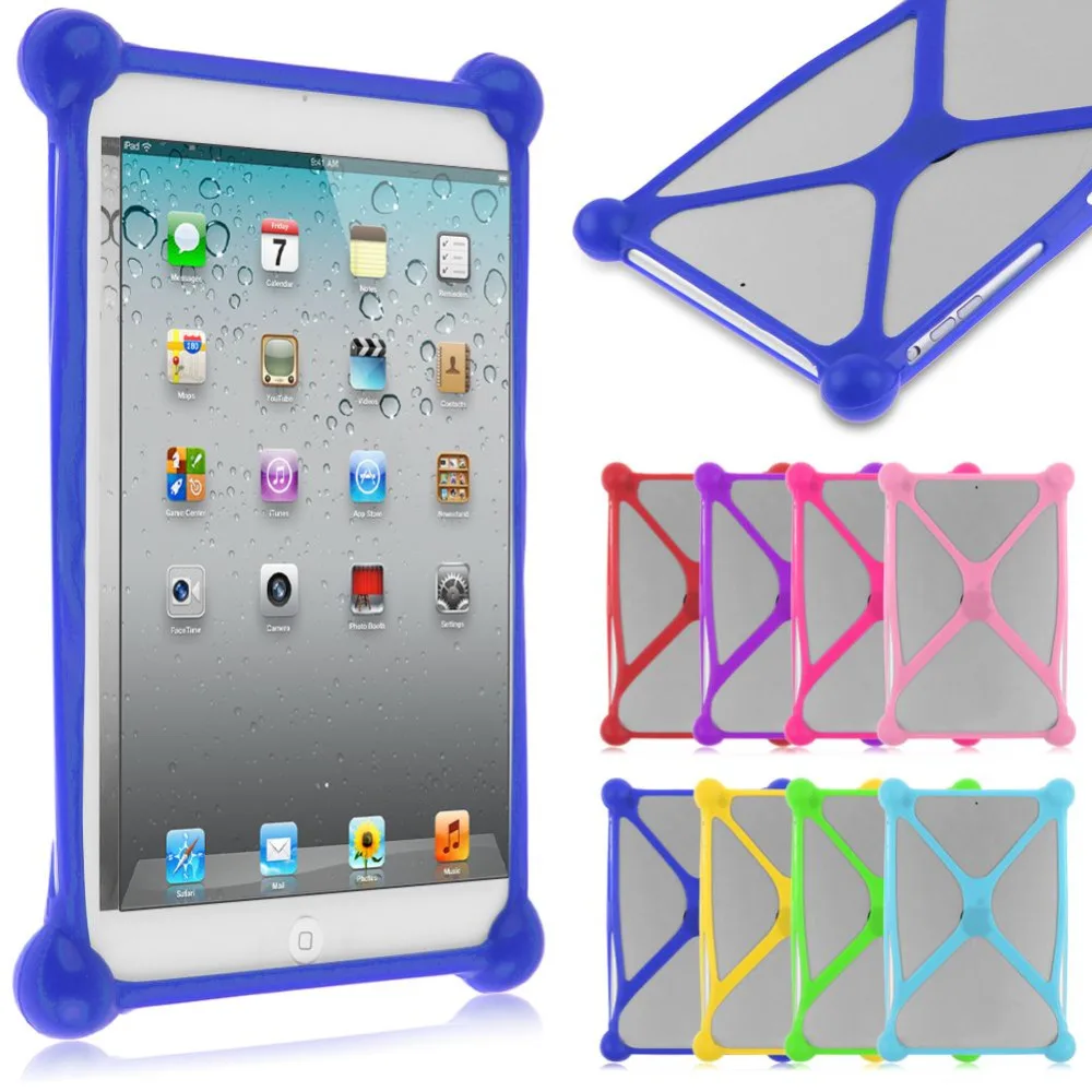 Cheap Universal Soft Silicone Resilient Bumper Frame Cover Case Skin