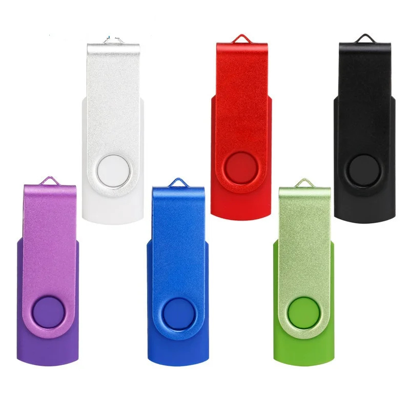 usb stick 2.0 128GB USB Flash Drive 64GB Colorful pen drive 32GB Rotate Key pendrive 16GB memoria stick 8GB 4GB free custom logo