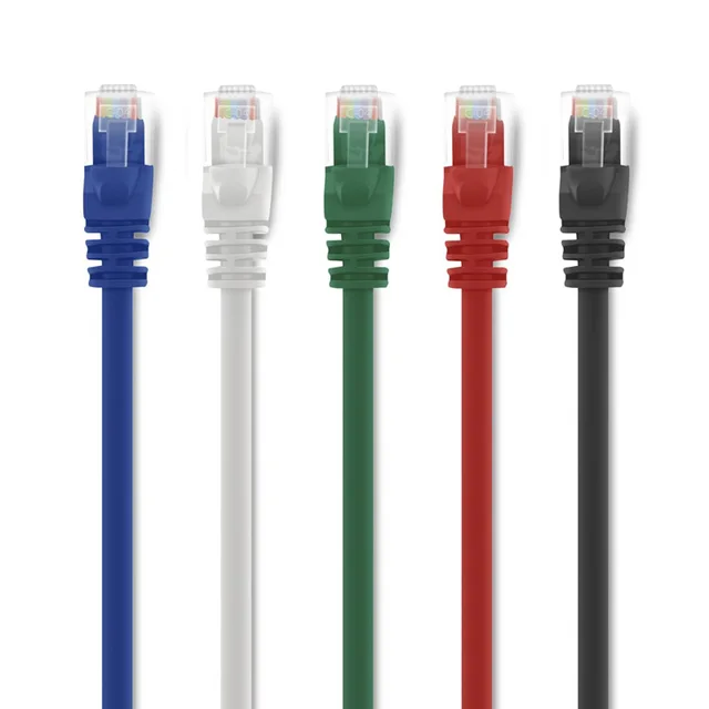 0.5FT 15cm 20cm Short CAT6 Round UTP Ethernet Network Lan