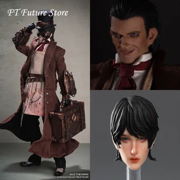

For Collection YZBR-00002 1/6 Jack the Ripper Whole Set Action Figure Model with Double Heads Normal/Deluxe Edition Fans Gifts