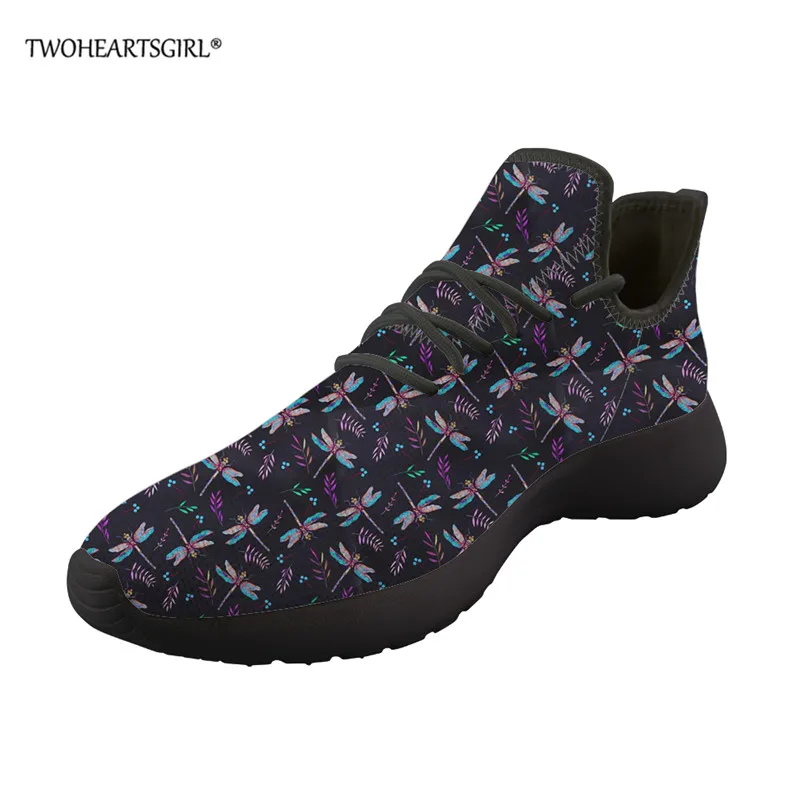 

Twoheartsgirl Dragonfly Print Men's Casual Shoes Male Breathable Sneakers Teen Boys Footwear Flats Plus Size46 hombres Zapatilla