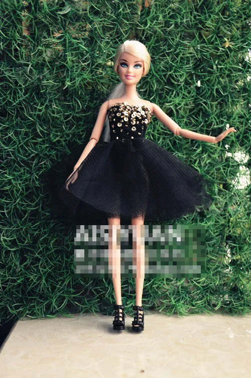 

Autonomous design handmade Gifts For Girls Gift Doll Accessories Evening Suit Wedding Dress Clothes For BB 1:6 Doll BBI0046