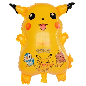 1 шт. pokemon Go Pikachu надувные шары из алюминиевой фольги надувной шар для детей день рождения украшения детский душ подарки - Цвет: Pikachu