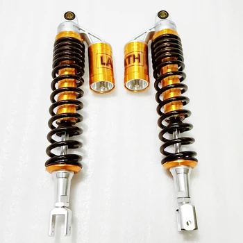 Universal 420mm 415mm 21mm fork width Motorcycle Shock Absorber Suspension For Honda Yamaha Suzuki Kawasaki KTM Dirt Gokart ATV one pair 280mm motorcycle air shock absorber rear suspension for honda ymaha suzuki kawasaki aprilia benelli ktm