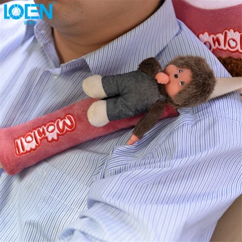 

Cute Doll Cartoon Bruins Pad Ornaments Car Seat Belt Cover for Child kids Safety Shoulder pads for toyota bmw hyundai