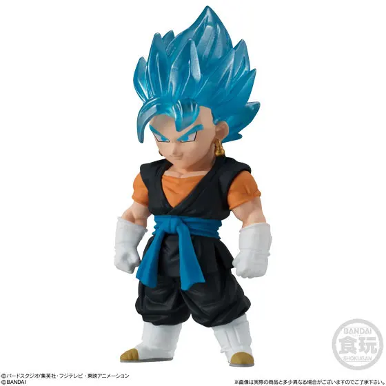 BANDAI рекламная игрушка фигурка-набор из 5 шт Goku Bardock Vegetto Cumber(злой Саян) из "Супер Герои Dragon Ball"
