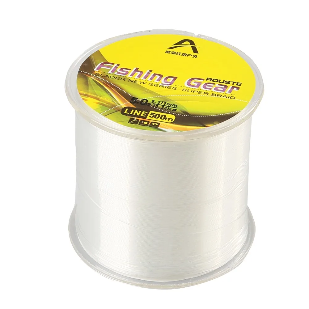 500m Fishing Lines Nylon Fishing Line 500m Japan Imported Raw Material Strong Linhas De Pesca