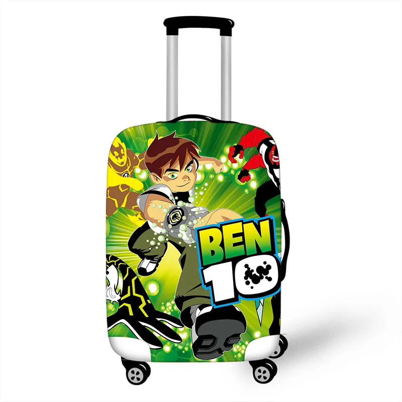 18 ''-32'' Ben 10 Tennyson Эластичный Защитный чехол для багажа, чехол для чемодана, пылезащитный чехол, Мультяшные аксессуары для путешествий