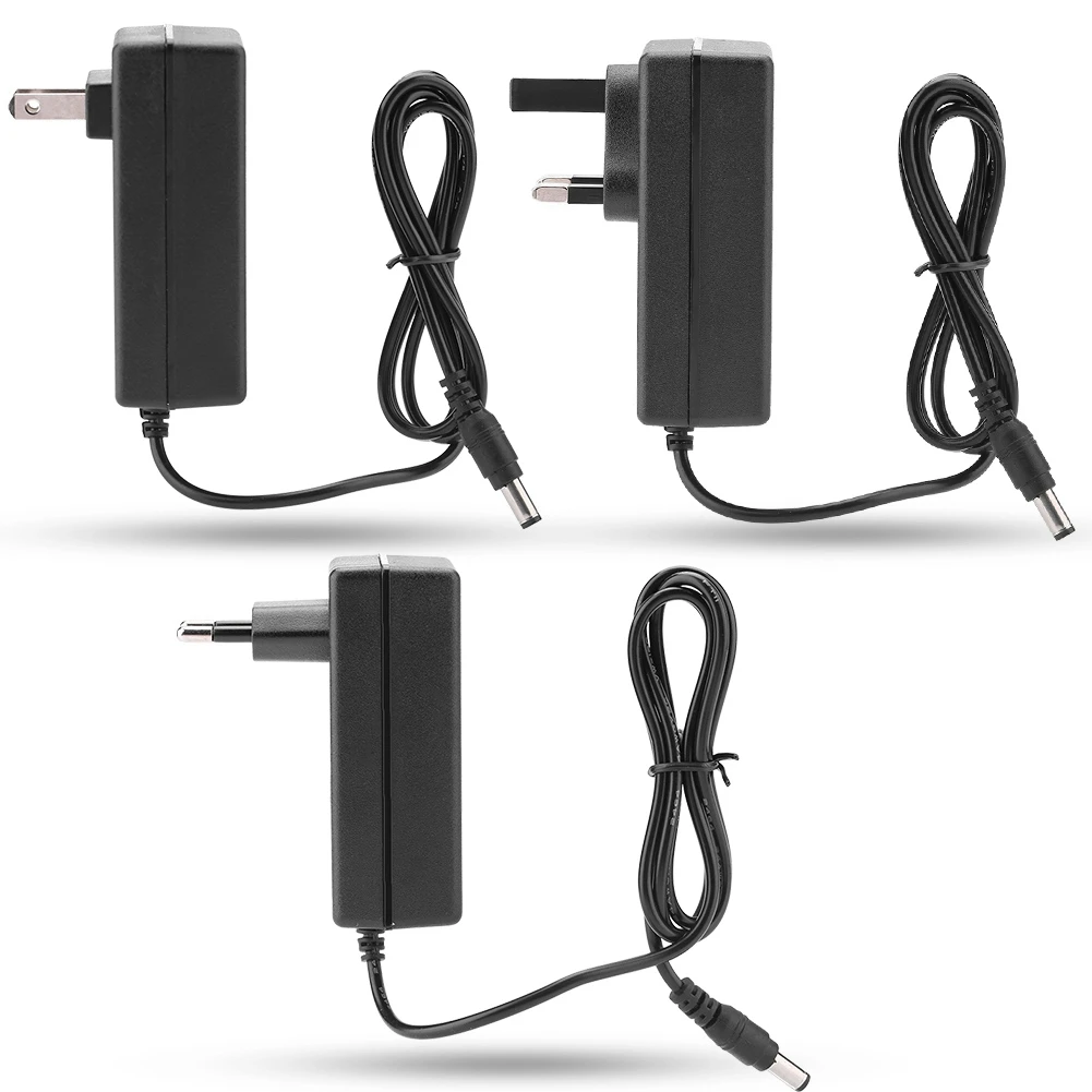 SOONHUA DC 16.8V 2A Replacement Power Adapter AC100-240V Lithium-ion Battery Chargers Safe Charge UK/EU/US plug