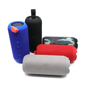 

Outdoor Wireless Bluetooth Speaker Portable Dustproof mini Card Audio Speakers Built-in 1200mAh Large Battery SD