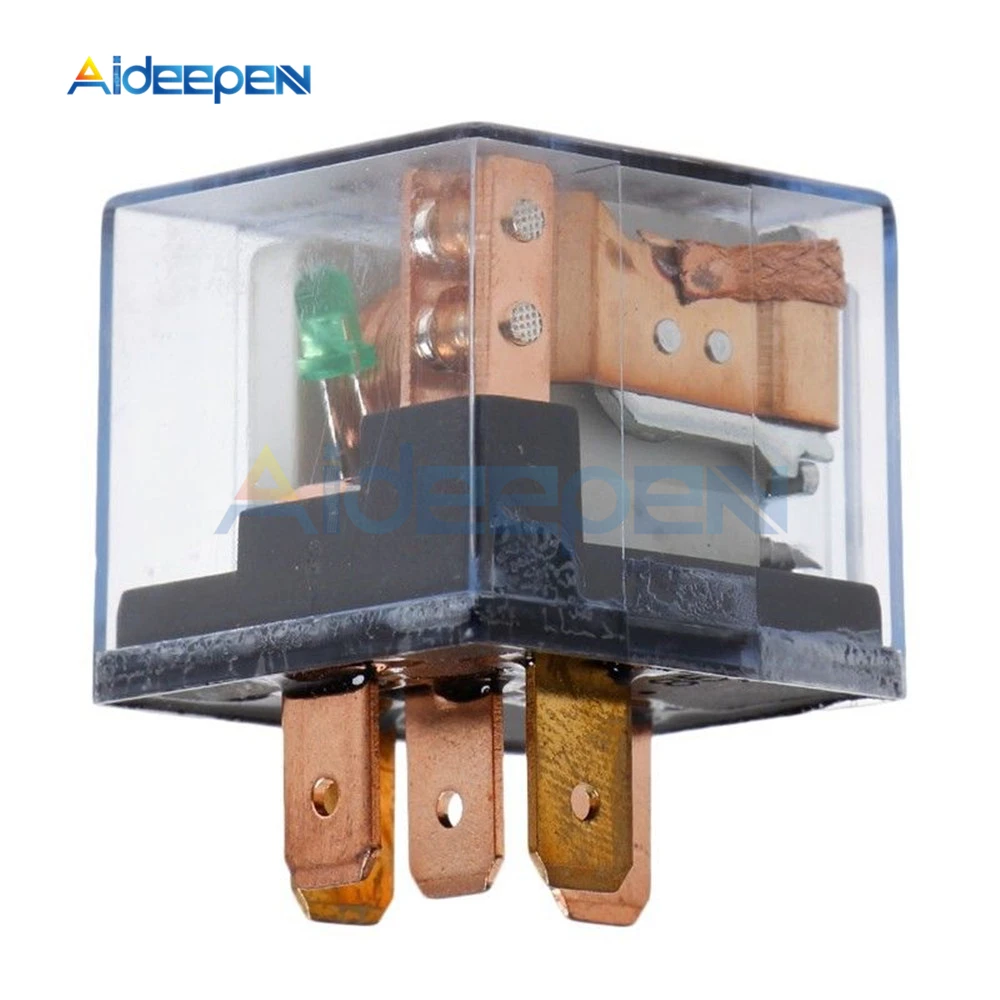 

DC 24V 100A 5Pin Waterproof Automotive Relay SPDT Car Control Device Car Relays High Capacity Switching
