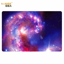 HUGSIDEA Галактика Космос Звезды заднюю дверь пол бытовой Коврики Универсальный Фетр абитуриентов Добро пожаловать двери Коврики hotel ковры офиса открытый Ковры