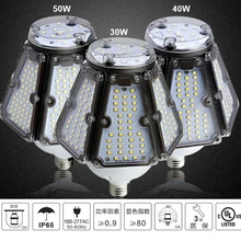4 шт. водонепроницаемый 30 Вт, 40 Вт, 50 Вт, ручная сборка 100 Вт СИД кукурузный свет уличная дорожная лампа E27 E40 для модификации led свет высокий свет залива