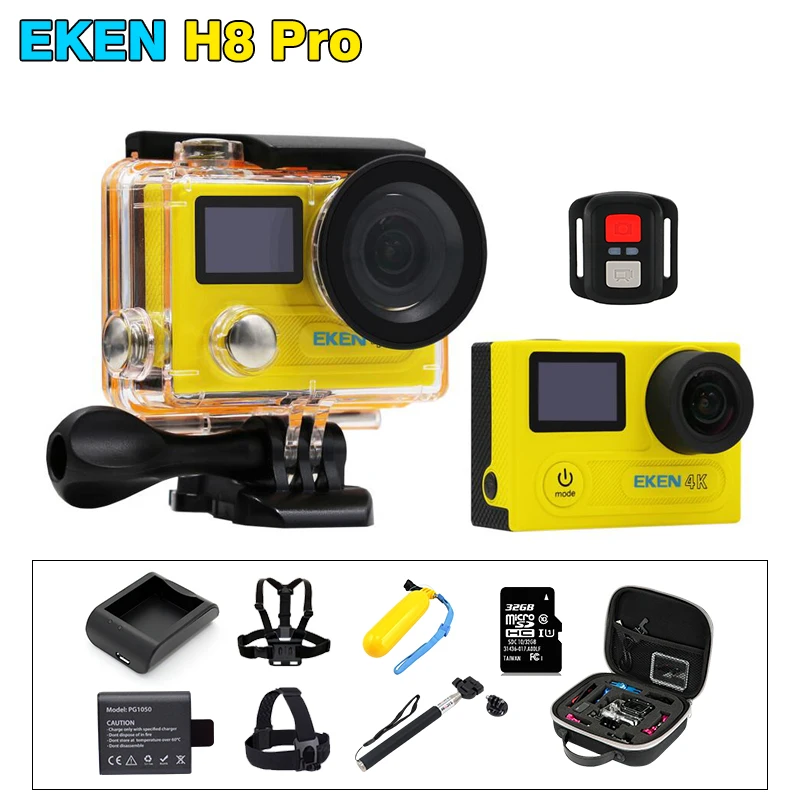 Wholesale Full Accessory, Eken H8 Pro Ultra HD action camera 4K/30fps 1080p/120fps wifi Ambarella Go waterproof mini cam Sj yi 2 Buy Cheap Full Accessory, Eken H8 Pro Ultra HD action camera 4K/30fps 1080p/120fps wifi Ambarella Go waterproof mini cam Sj yi 2