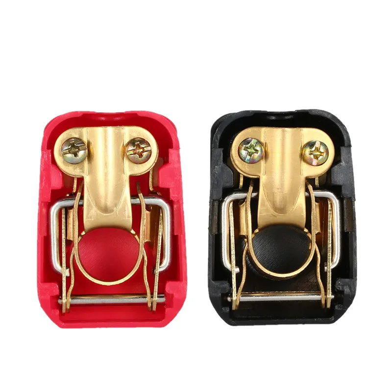 

Good quality Car Battery Terminals LUNDA Quick Release Lift Off Positive & Negative Connector Clamps 2 pcs