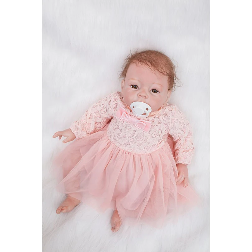 Куклы и младенцы из мягкого силикона 50 см|doll bebe|reborn baby dollsilicone reborn dolls |