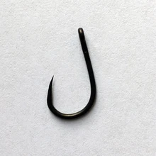 50 шт. Wise снасти Barbless Матовый Черный Тефлон с покрытием Карп крючки, широкий Gape Boilie стиль для рыбалка на Карпов-рыболовные крючки