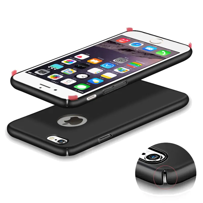 Ascromy Shell Hard Plastic PC Ultra Thin Full Protective Cover Case for Apple iPhone 6 S 6S Plus 7 8 X 5 5S SE Phone Accessories (3)