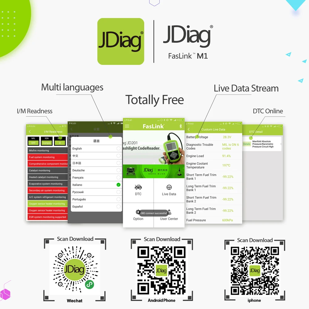 JDiag Faslink M1 App