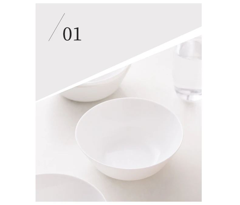 白玉瓷_螺纹碗6英寸_16