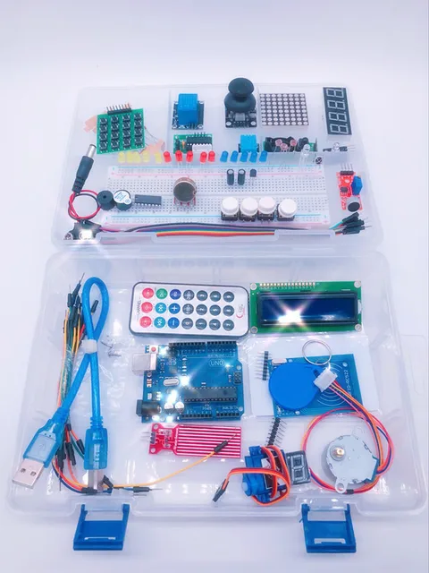 RFID MEGA328P Box TD-ELECTRO RFID for arduino Starter kit UNO R3 Upgraded Version Learning Suite for arduino uno kit
