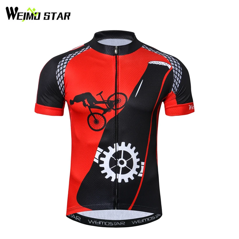 Clothing Cycling Jersey Shirt Red Black Bicycle Bike Women - AliExpress