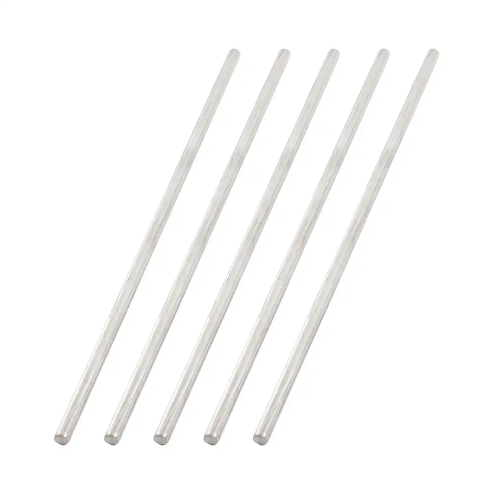 

5Pcs 110Mm X 2.5Mm Silver Tone Stainless Steel Round Diy Gear Axles Shaft Rod For Rc Model Car