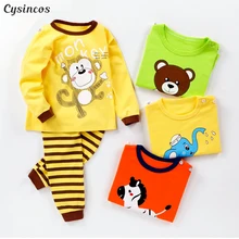 CYSINCOS, комплекты детского термобелья, одежда для малышей, теплая одежда с круглым вырезом, с пряжкой на плече, одежда для мальчиков, утепленная бархатом