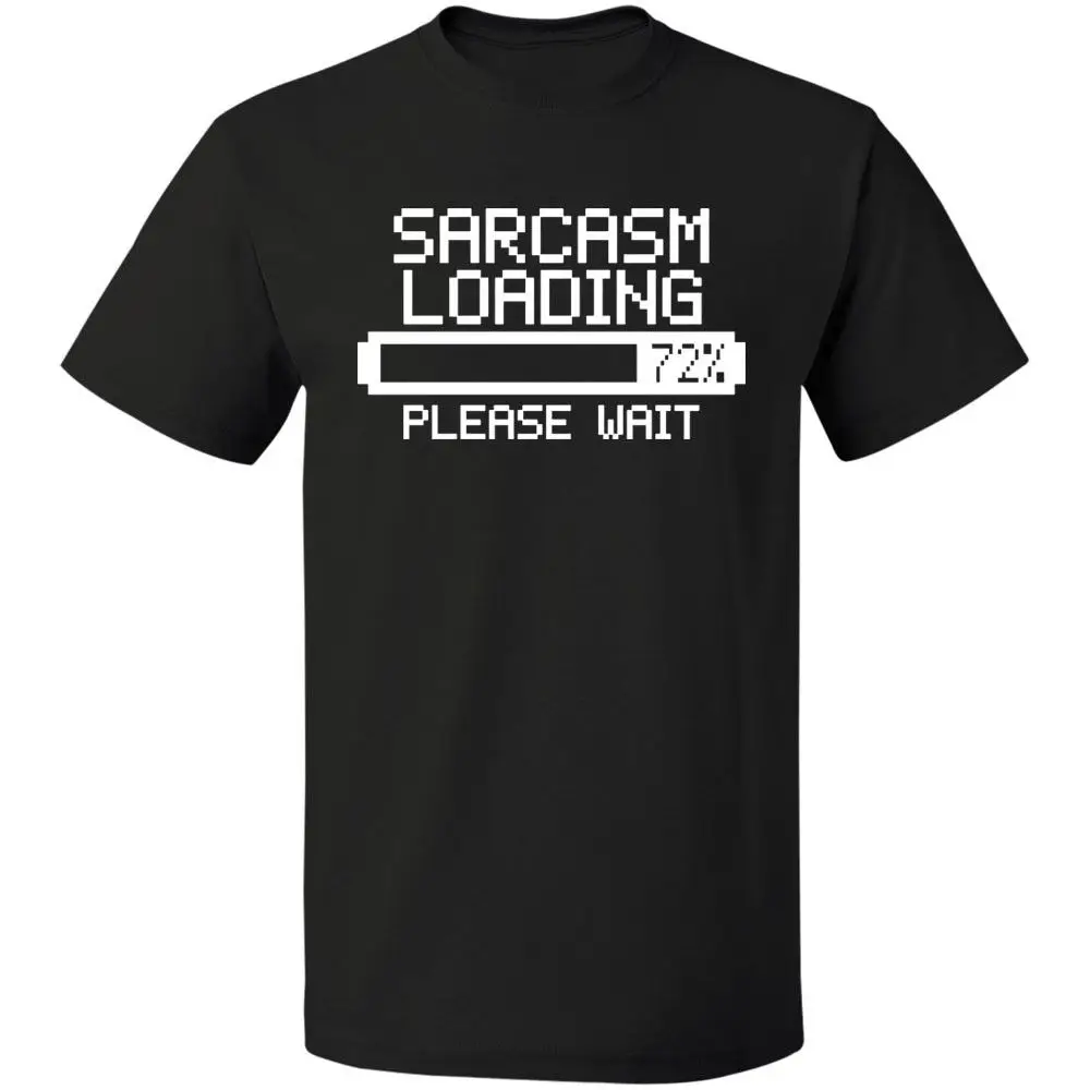 Футболка Sarcasm с нагрузкой-смешная шутка на День отца бесплатная доставка размер