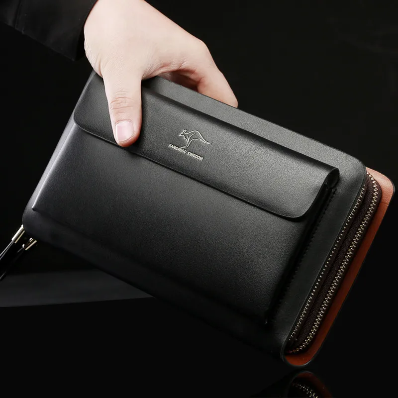 Kangaroo Kingdom Luxury Designer Brand Handbags Split Leather Kangaroo Kingdom Luxury Designer Brand Handbags Split Leather Capacity Men Clutch Bags Business Hand Bag For Man On Aliexpress Alibaba Group