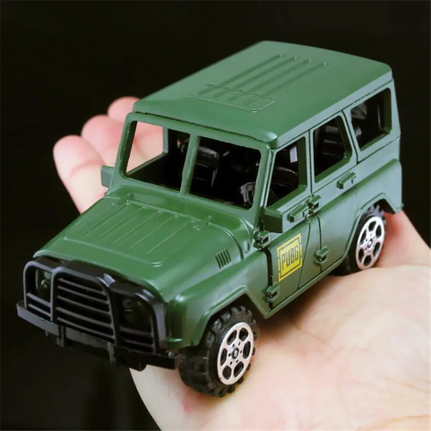  Game PUBG SUV Car UZA 452 Playerunknown's Battlegrounds Cosplay Props Alloy Armor Model