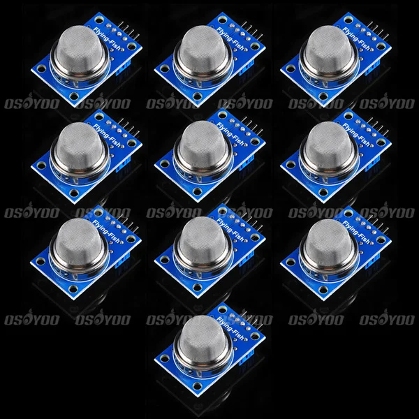 Big Discount LGW Smart Electronics MQ2 Smoke Liquefied Flammable Methane Gas Sensor Module for Arduino DIY Starter Kit 10pcs/lot Free Shipping 
