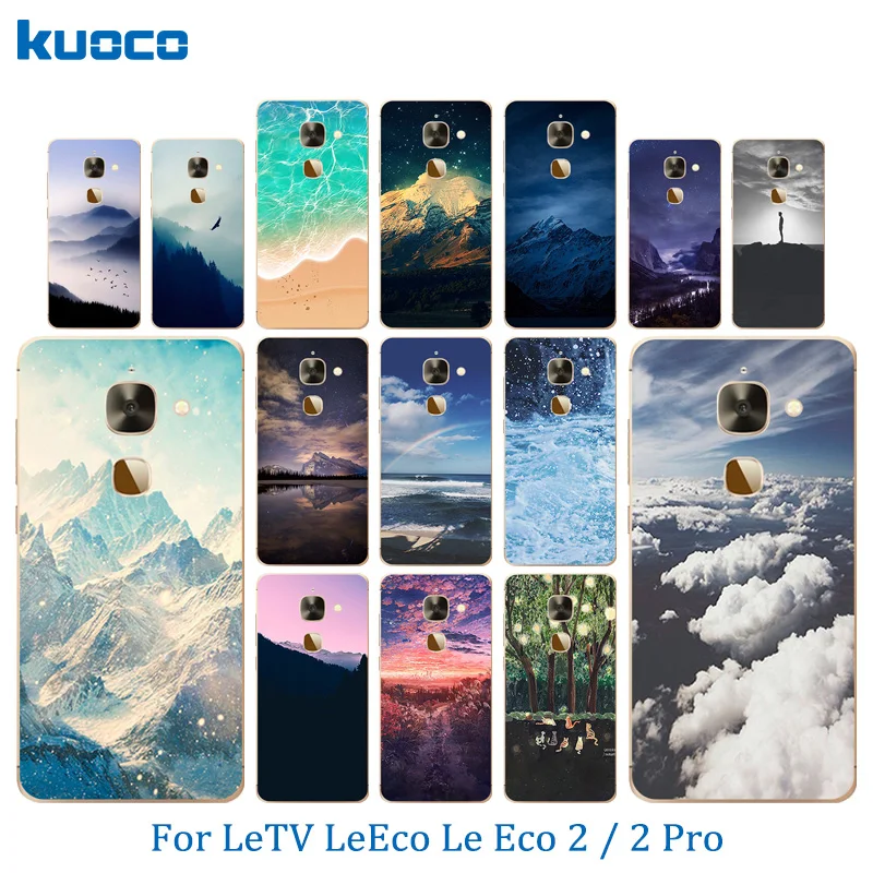 Чехлы для телефонов Letv LeEco Le Eco 2/2 Pro Мягкая силиконовая задняя крышка с