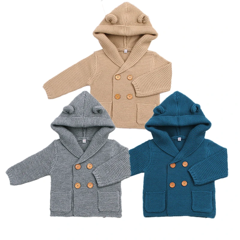 Baby Outerwear Spring Baby Boy Clothes Wool Baby Boy Jackets Autumn Newborn Clothes Roupas Bebe Infant Baby Coats Kids Costume