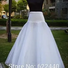 Свадебная Нижняя юбка Регулируемый подъюбник для свадебного платья кринолин