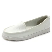 2016 New Womens Genuine Leathe Flats Shoes Brand Name Women Flat Shoes Fashion Comfortable Ballerina Shoes