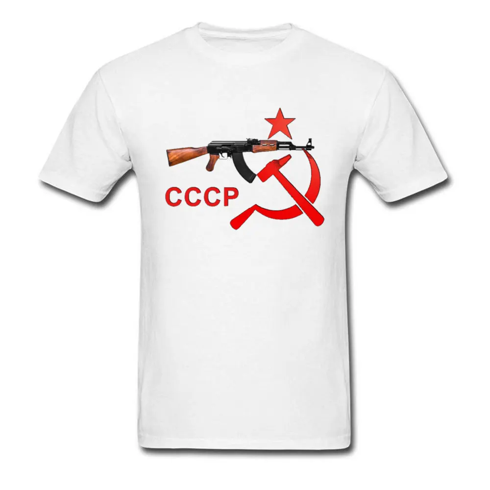 Россия советский CCCP футболки Молот серп коммунизма Красной революции, Для мужчин футболки CCCP Ретро Ленина Сталин союзникам футболки Звездные войны - Цвет: 26CC025 20white