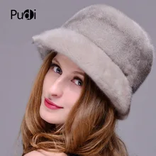 HM018 зимние шапки для женщин натуральная норковая меховая шапка женские зимние шапки цельные норковые меховые шапки