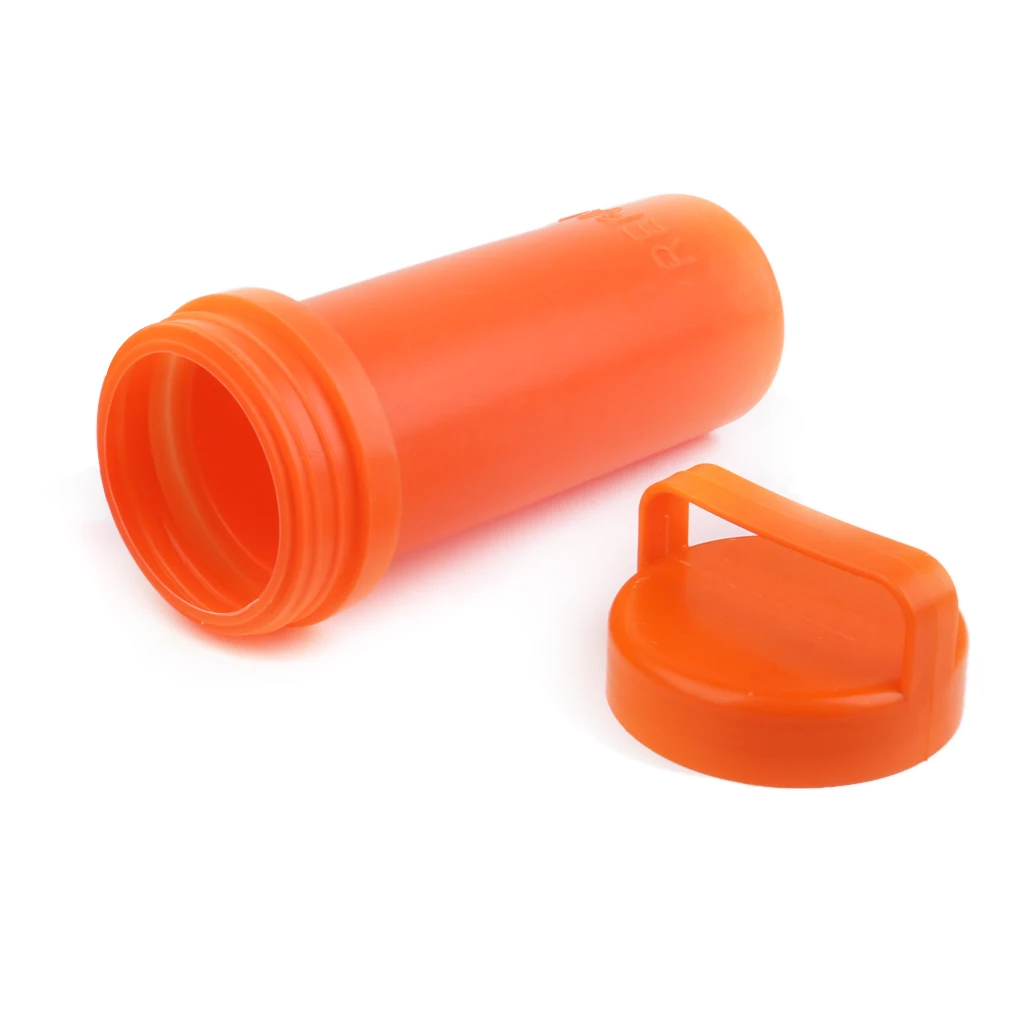 PVC Inflatable Boat Repair Kit Container Bucket Storage Valve Wrench for Kayaks Rubber Boats Fishing Boats Orange