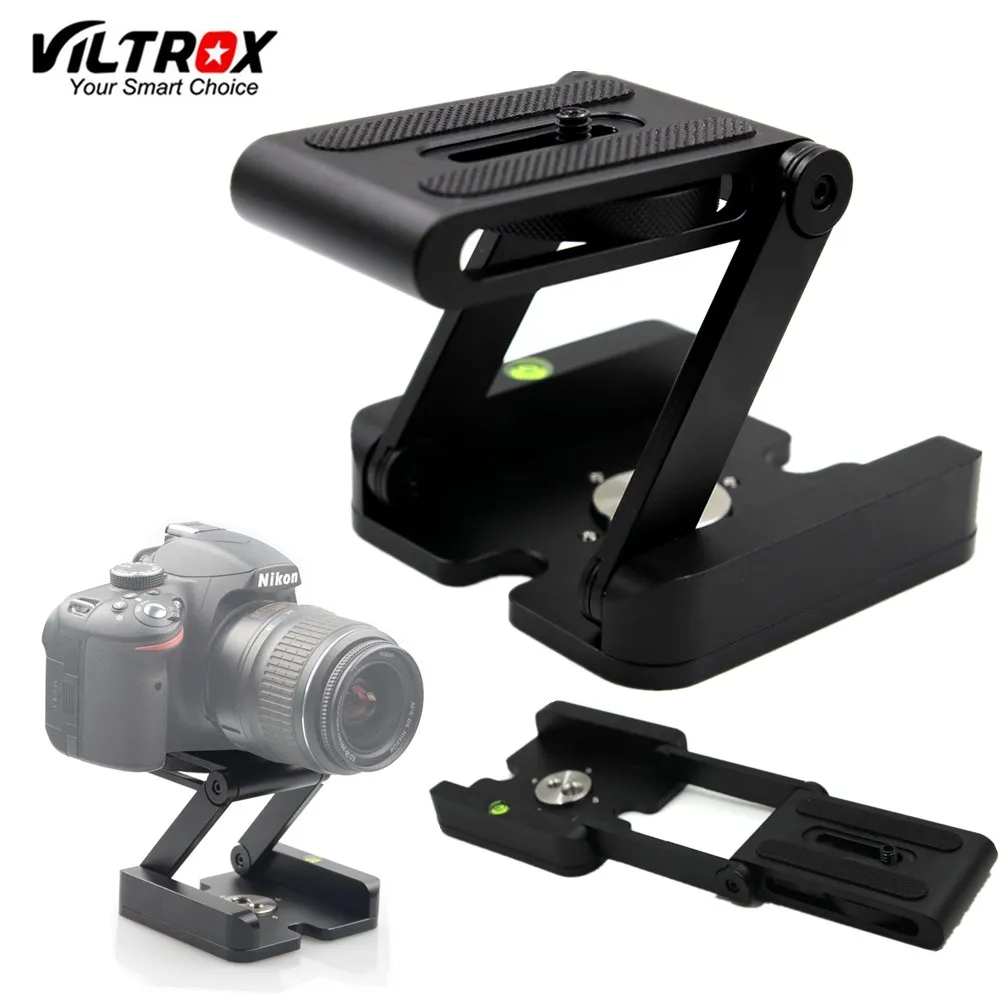 Viltrox Tripod Head Photography Studio Camera Level Tripod Z Pan & Tilt