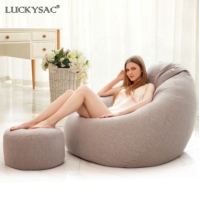 

Lazy sofa Japanese single accommodation leisure bean bag hotel lazy recliner oversized tatami couches for living room
